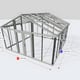 Janssens Gigant 15x15 Greenhouse Aluminium