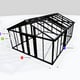 Janssens Gigant 15x20 Greenhouse Black