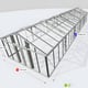 Janssens Gigant 15x48 Greenhouse Aluminium