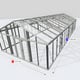 Janssens Gigant 17x39 Greenhouse Aluminium