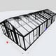 Janssens Gigant 17x39 Greenhouse Black