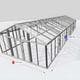 Janssens Gigant 17x48 Greenhouse Aluminium