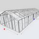 Janssens Gigant 17x48 Greenhouse White