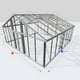 Janssens Gigant 19x19 Greenhouse Aluminium