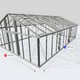 Janssens Gigant 19x29 Greenhouse Aluminium