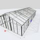 Janssens Gigant 19x39 Greenhouse Aluminium