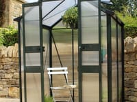 4x6 Green Halls Cotswold Birdlip Greenhouse - Polycarbonate Glazing