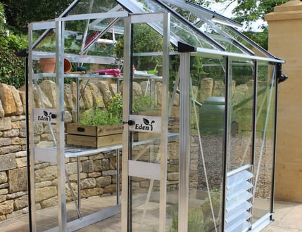 Halls Cotswold Birdlip 4ft Wide Greenhouse