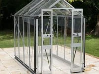 4x8 Halls Cotswold Birdlip Greenhouse - Toughened Glass