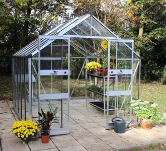 Halls Cotswold Blockley 8ft Wide Greenhouse