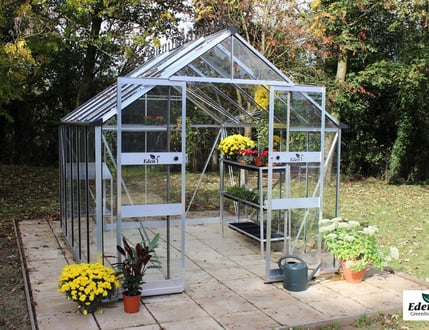 Halls Cotswold Blockley 8ft Wide Greenhouse