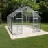 Eden Bourton 10ft Wide Aluminium Greenhouse