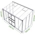 Eden Broadway 6x12 Lean To Greenhouse Dimensions