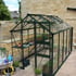 Eden Burford 6x10 Greenhouse with Green Powdercoating