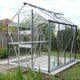 Eden Burford Silver 8x6 Greenhouse Featuring Toughened Glazing