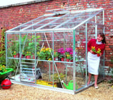 Eden Lean-to 6x8 Greenhouse - 3mm Toughened Glazing