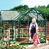 Eden Orangery Grey Greenhouse - 3mm Toughened Glazing