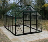 Eden Viscount 8x12 Green Greenhouse - 6mm Polycarbonate Glazing