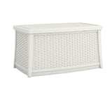 Suncast 114litre Coffee Table with Storage in White