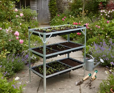 Elite 3 Tier 9 Seed Tray Frame