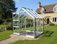 Elite Craftsman 6x6 Greenhouse - Horticultural Glazing