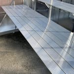 7 Slat Aluminium Staging