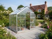 Elite Belmont 8x6 Greenhouse - 6mm Polycarbonate Glazing