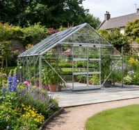 Elite Classique 12x12 Greenhouse - Toughened Glazing