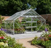 Elite Classique 12x14 Greenhouse - Toughened Glazing