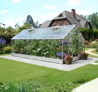 Elite Classique 12x20 Greenhouse - Toughened Glazing