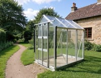 Elite Compact 4x6 Greenhouse Package - Toughened Glazing