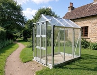 Elite Compact 4x6 Greenhouse - Toughened Glazing
