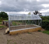 Elite Craftsman 6x16 Greenhouse - Horticultural Glazing
