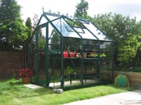 Elite Craftsman 6x12 Greenhouse Package - Horticultural Glazing