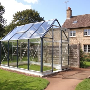 Elite Craftsman 8x6 greenhouse with toughened glass - premium mid-range greenhouse UK