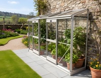 Elite Easygrow 2x10 Lean to Greenhouse - 3mm Toughened Glazing
