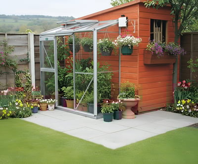 Elite Easygrow 2x6 Lean to Greenhouse