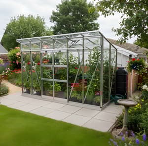 Elite Edge 4x12 Pent Roof Toughened 