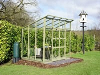 Elite Edge 6x12 Pent Roof Greenhouse - Toughened Glazing