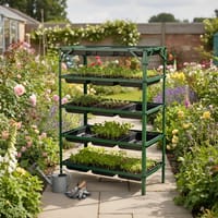 Elite Green 5 Tier 15 Seed Tray Frame