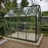 Elite High Eave 8x6 Greenhouse in Olive Green