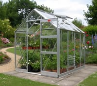 Elite High Eave 8x6 Greenhouse Package - Toughened Glazing