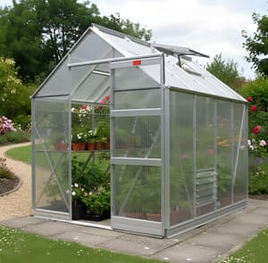 Elite High Eave 8x6 Polycarbonate 