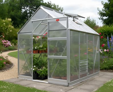 Elite High Eave 8x6 Poly 