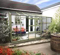 Elite Kensington 6x8 Lean to Greenhouse - 3mm Toughened Glazing