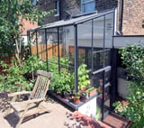 Elite Kensington 6x6 Lean to Greenhouse - 6mm Polycarbonate Glazing