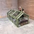 Elite Min E Lite 2x6 Small Greenhouse in Olive Powder Coating