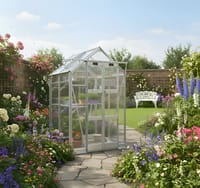 Elite Streamline 5x4 Greenhouse - 6mm Polycarbonate Glazing