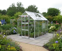 Elite Streamline 5x8 Greenhouse - Toughened Glazing