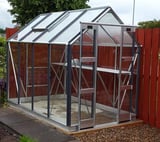 Elite Streamline 5x4 Greenhouse Package - Horticultural Glazing